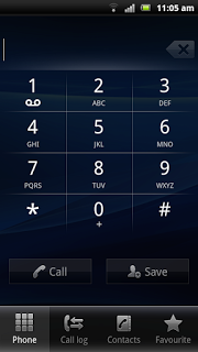 sony xperia dialler