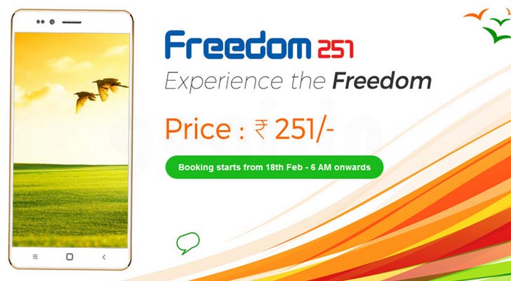 freedom 251 price and photo